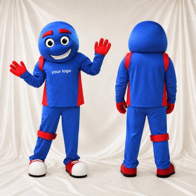 Superhero Mascot Costume Full Body for Adults Charity Events