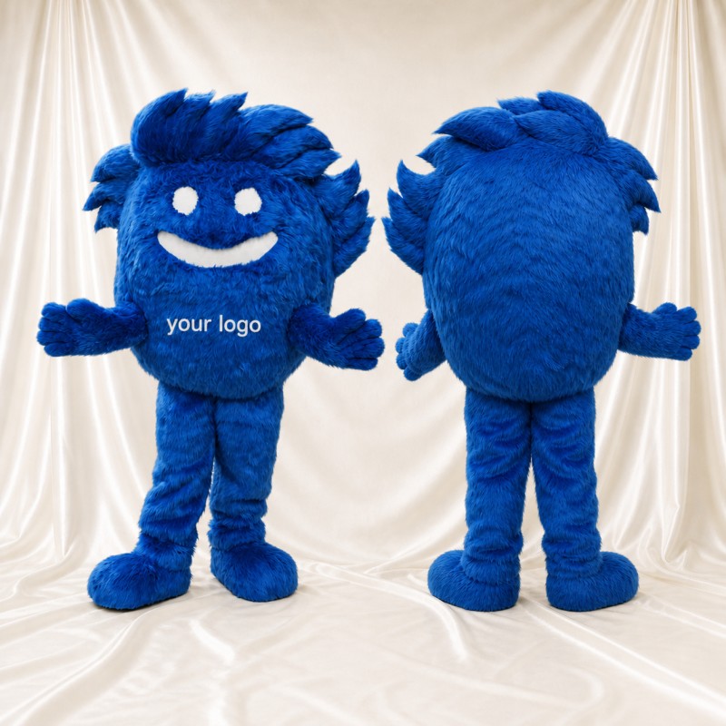 Furry Monster Mascot Costume Full Body for Adults Charity Events