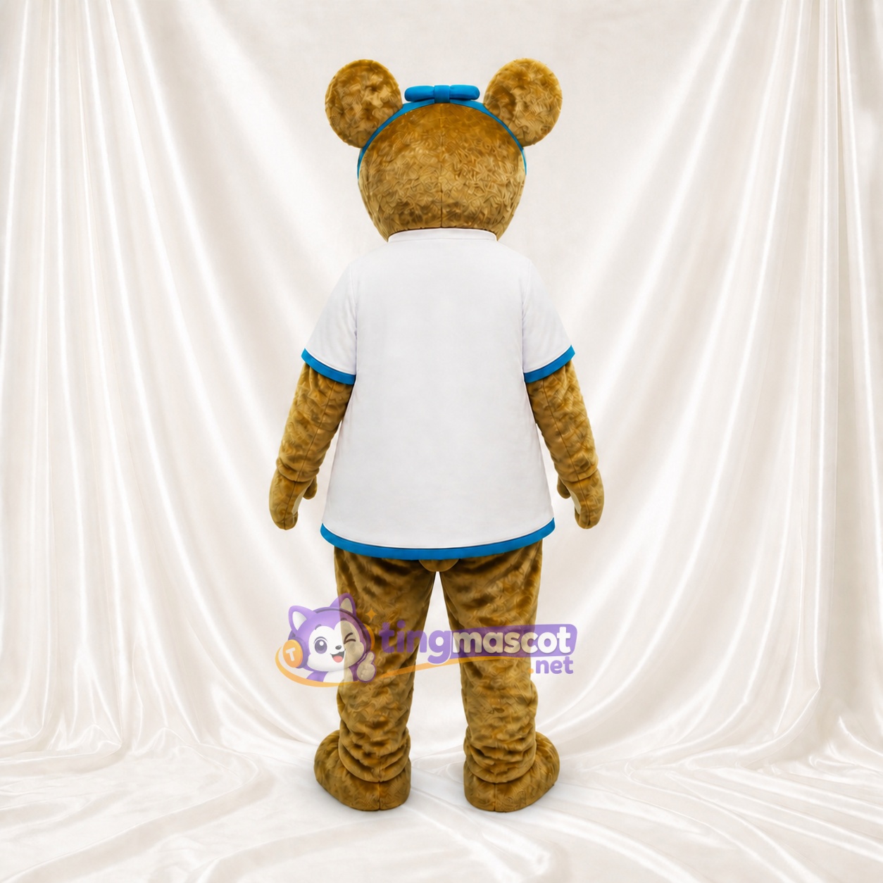 Bear Mascot Costume Full Body for Adults Charity Events Bear Mascot Costume Full Body for Adults Charity Events