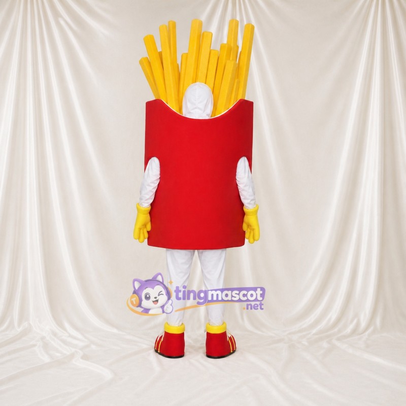 Frites Costume de mascotte intégral pour adultes Événements gastronomiques