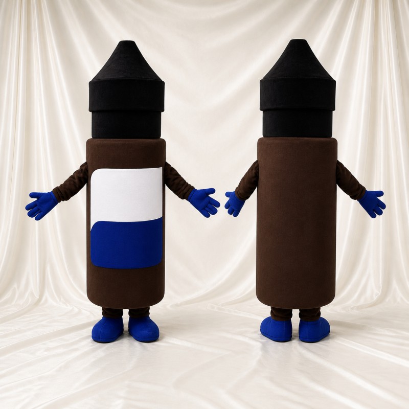 Marker Pen Mascot Costume Full Body for Adults School Events
