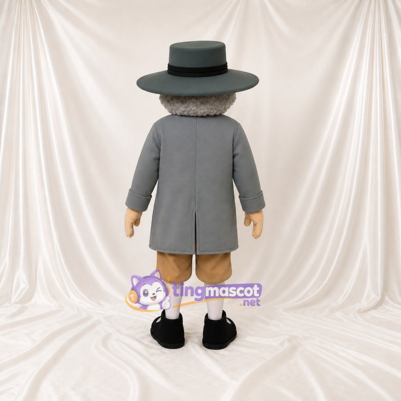 Historical Gentleman Mascot Costume Full Body for Adults Museums