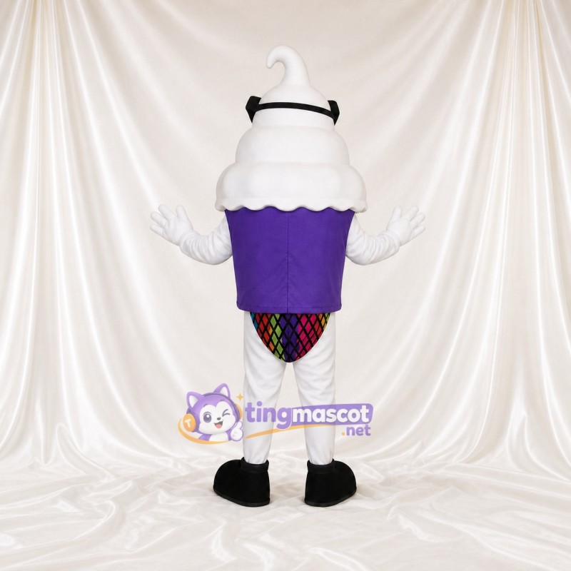 Ice Cream Cup Mascot Costume Full Body for Adults Events