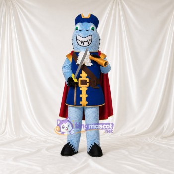 Capitaine Requin Costume de mascotte intégral pour adultes Aquariums