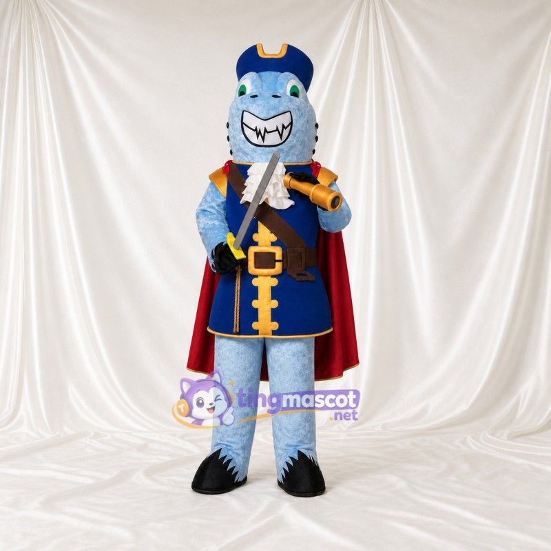Capitaine Requin Costume de mascotte intégral pour adultes Aquariums