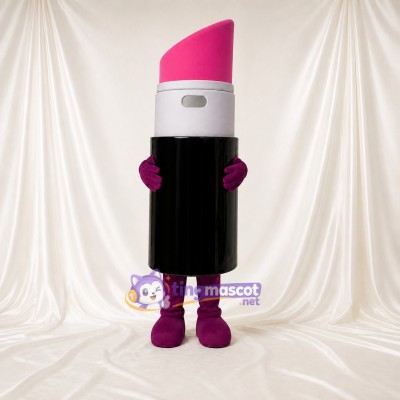 Lipstick Mascot Costume Full Body for Adults Promotions