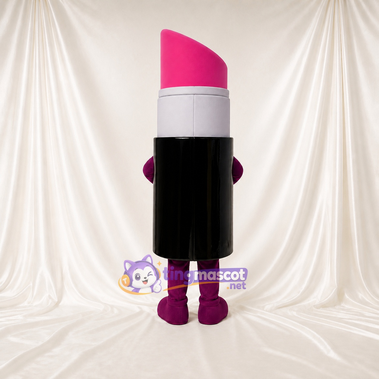 Lipstick Mascot Costume Full Body for Adults Promotions Lipstick Mascot Costume Full Body for Adults Promotions