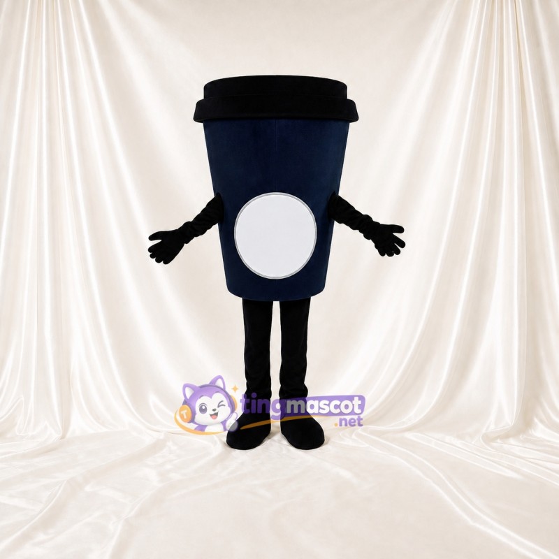 Travel Cup Mascot Costume Full Body for Adults Food Events