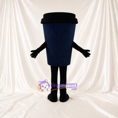 Travel Cup Mascot Costume Full Body for Adults Food Events