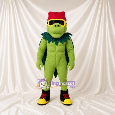 Shell Back Turtle Mascot Costume Full Body for Adults School Events