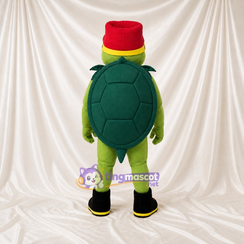 Shell Back Turtle Mascot Costume Full Body for Adults School Events