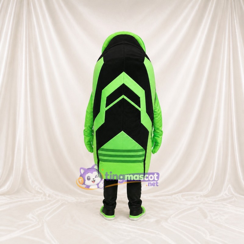 Neon Athletic Shoe Mascot Costume Full Body for Adults Sports Events