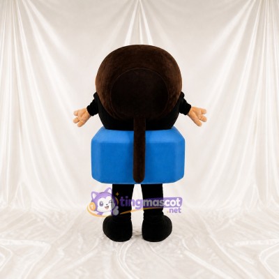 Computer User Mascot Costume Full Body for Adults Tech Events