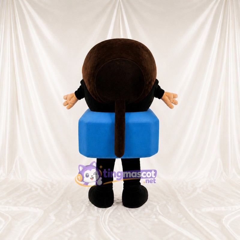 Computer User Mascot Costume Full Body for Adults Tech Events