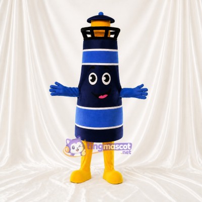 Lighthouse Mascot Costume Full Body for Adults Museums