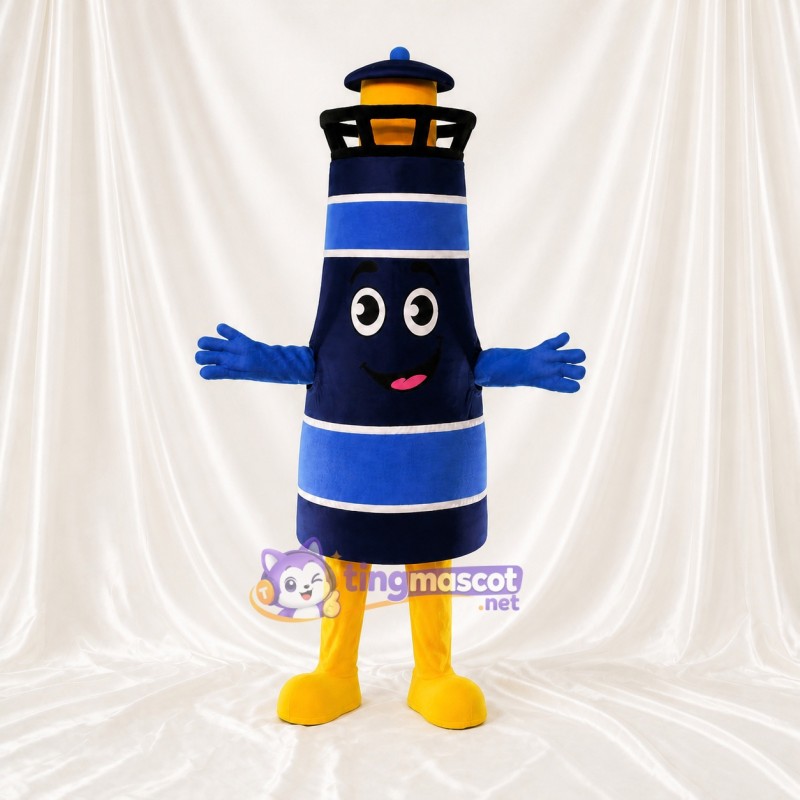 Lighthouse Mascot Costume Full Body for Adults Museums