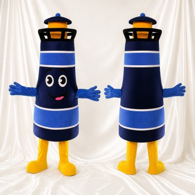 Lighthouse Mascot Costume Full Body for Adults Museums