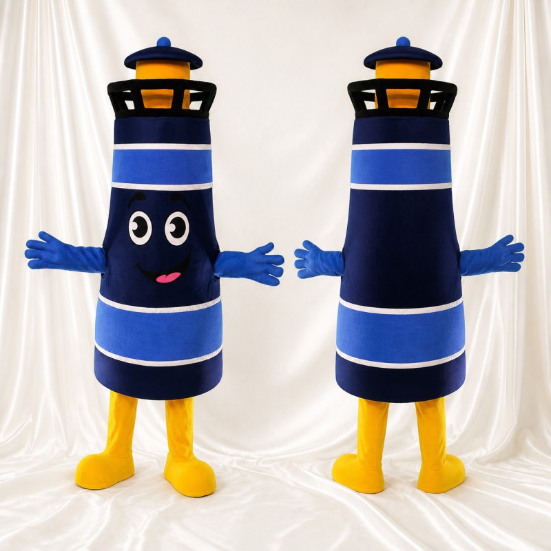 Lighthouse Mascot Costume Full Body for Adults Museums