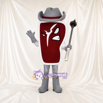 Cowboy Sign Costume de mascotte intégral pour adultes Salons professionnels