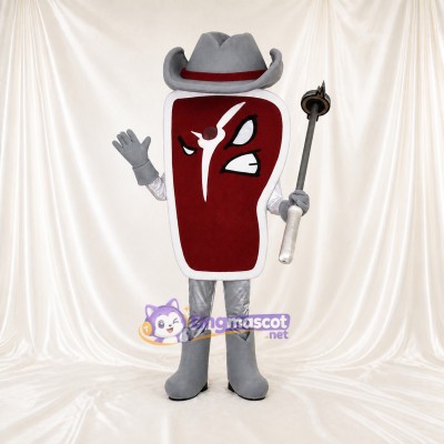 Cowboy Sign Costume de mascotte intégral pour adultes Salons professionnels