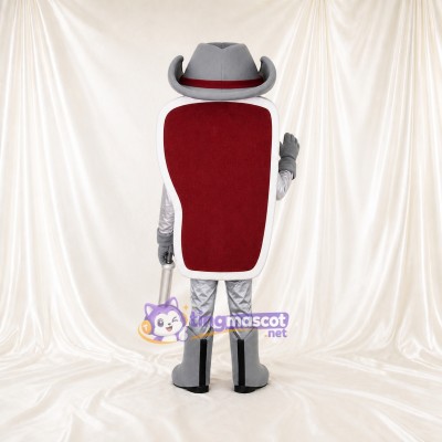 Cowboy Sign Costume de mascotte intégral pour adultes Salons professionnels