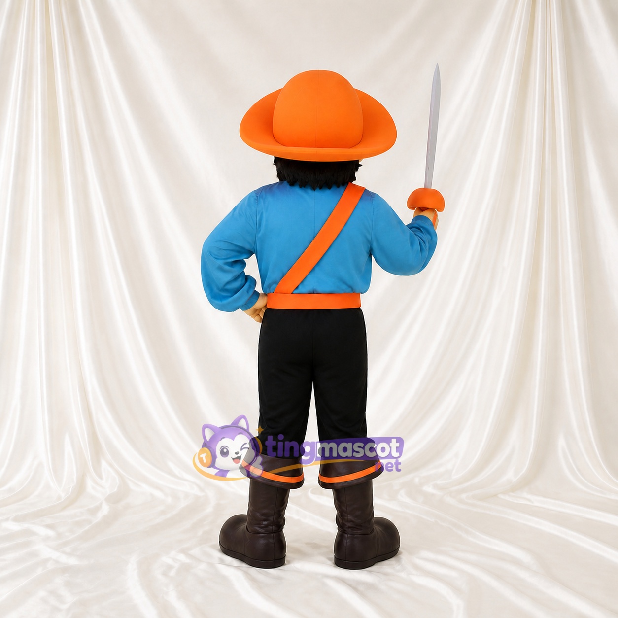 Pirate Mascot Costume Full Body for Adults Stage Events Pirate Mascot Costume Full Body for Adults Stage Events