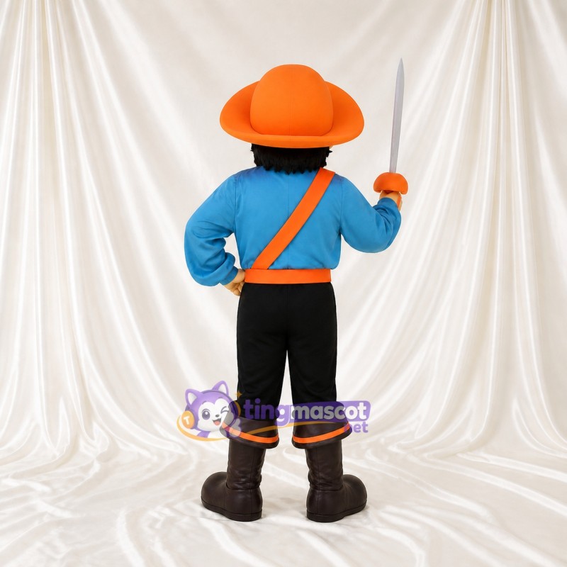Pirate Mascot Costume Full Body for Adults Stage Events