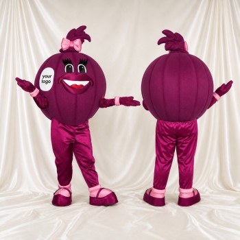 Oignon Costume de mascotte intégral pour adultes Événements