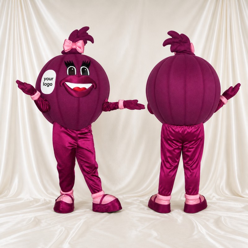 Onion Mascot Costume Full Body for Adults Events