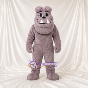 Bulldog Mascot Costume Full Body for Adults Zoos