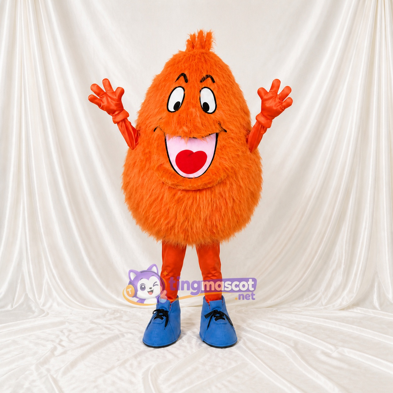Créature poilue Costume de mascotte intégral pour adultes Événements caritatifs Créature poilue Costume de mascotte intégral pour adultes Événements caritatifs
