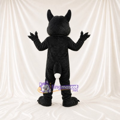 High Pointed Dog Mascot Costume Full Body for Adults Sports Events