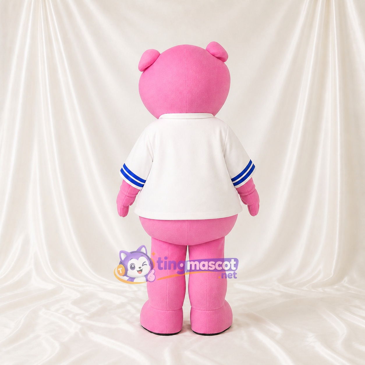 Cochon rose Costume de mascotte intégral pour adultes Événements gastronomiques Cochon rose Costume de mascotte intégral pour adultes Événements gastronomiques
