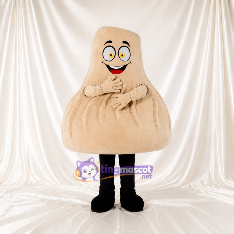 Garlic Bulb Mascot Costume Full Body for Adults Events