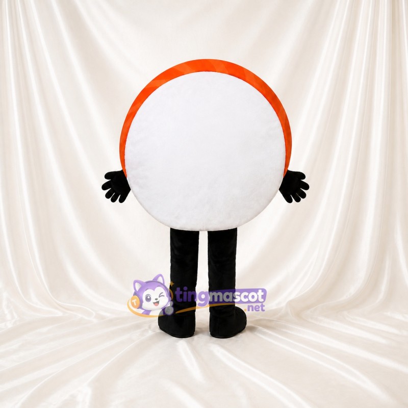 Round Sign Mascot Costume Full Body for Adults Sports Events
