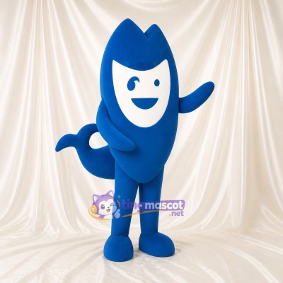 Blue Shark Mascot Costume Full Body for Adults Aquariums