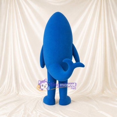 Blue Shark Mascot Costume Full Body for Adults Aquariums