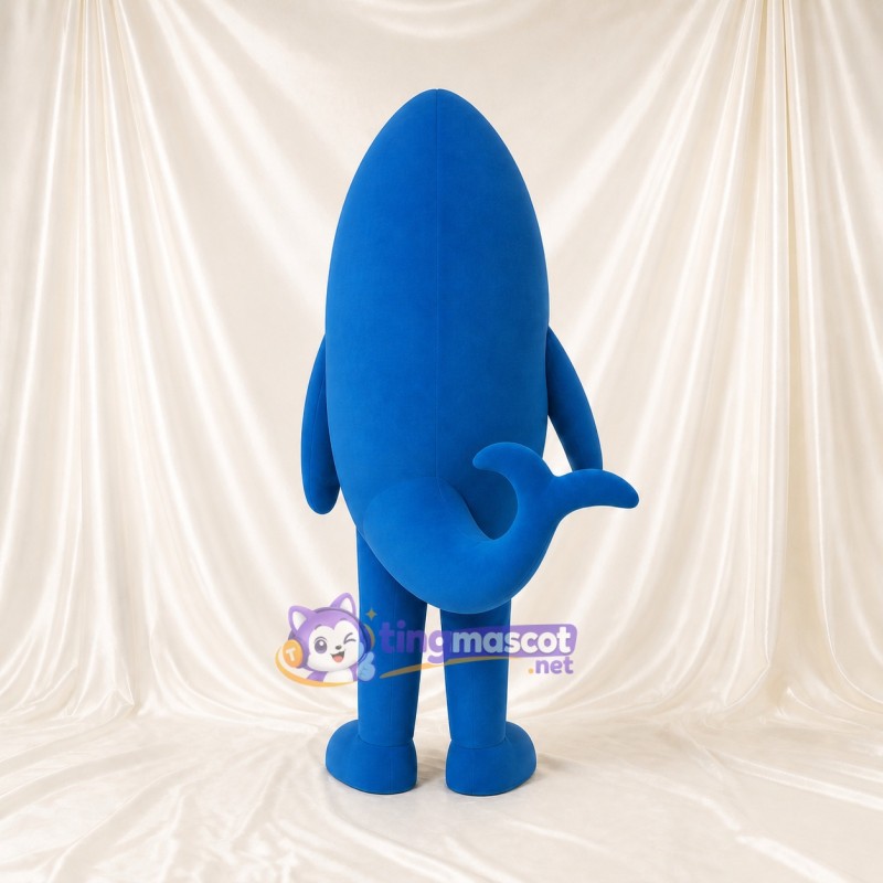 Blue Shark Mascot Costume Full Body for Adults Aquariums