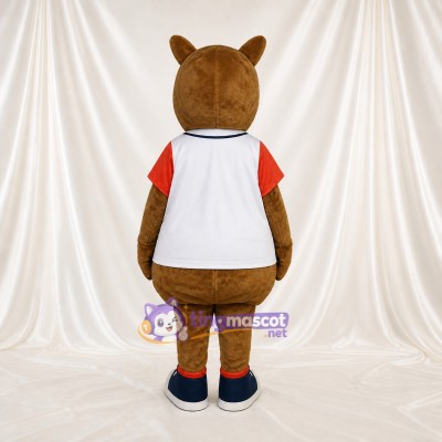 Beaver Mascot Costume Full Body for Adults Sports Events
