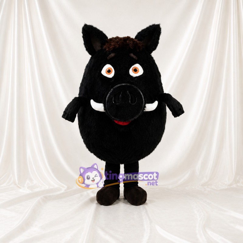 Wild Boar Mascot Costume Full Body for Adults School Events