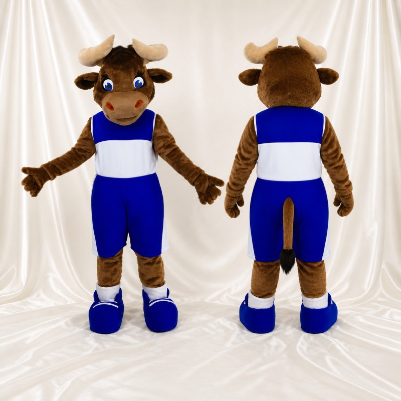 Cow Mascot Costume Full Body for Adults Sports Events