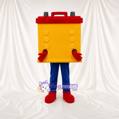 Storage Box Mascot Costume Full Body for Adults Promotions