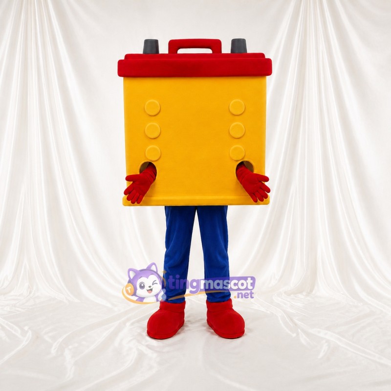 Storage Box Mascot Costume Full Body for Adults Promotions