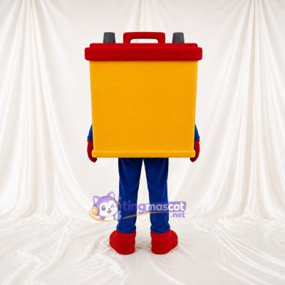 Storage Box Mascot Costume Full Body for Adults Promotions