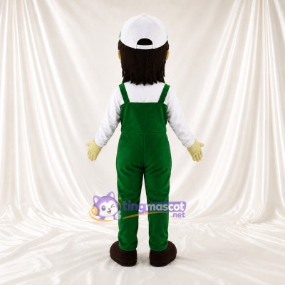 Service Worker Mascot Costume Full Body for Adults Events