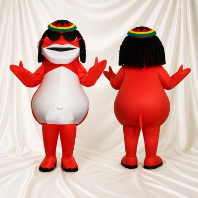 Lizard Mascot Costume Full Body for Adults School Events