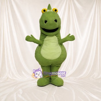 Dinosaure au Ventre Arrondi Costume de mascotte intégral pour adultes Musées