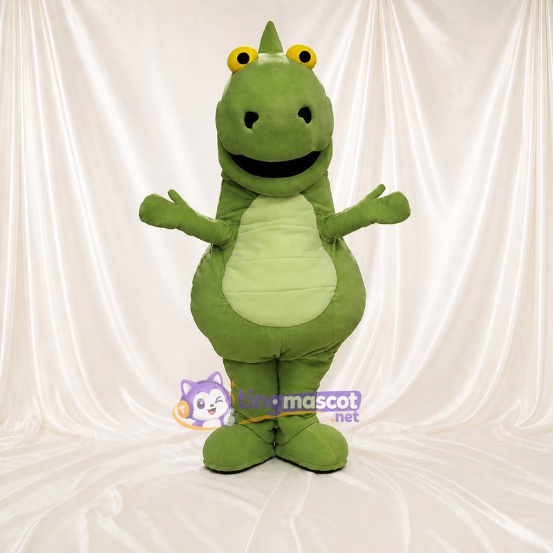 Dinosaure au Ventre Arrondi Costume de mascotte intégral pour adultes Musées