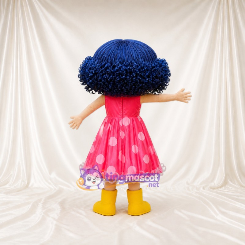 Young Girl Mascot Costume Full Body for Adults School Events