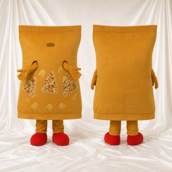Sachet de Snack Costume de mascotte intégral pour adultes Salons professionnels